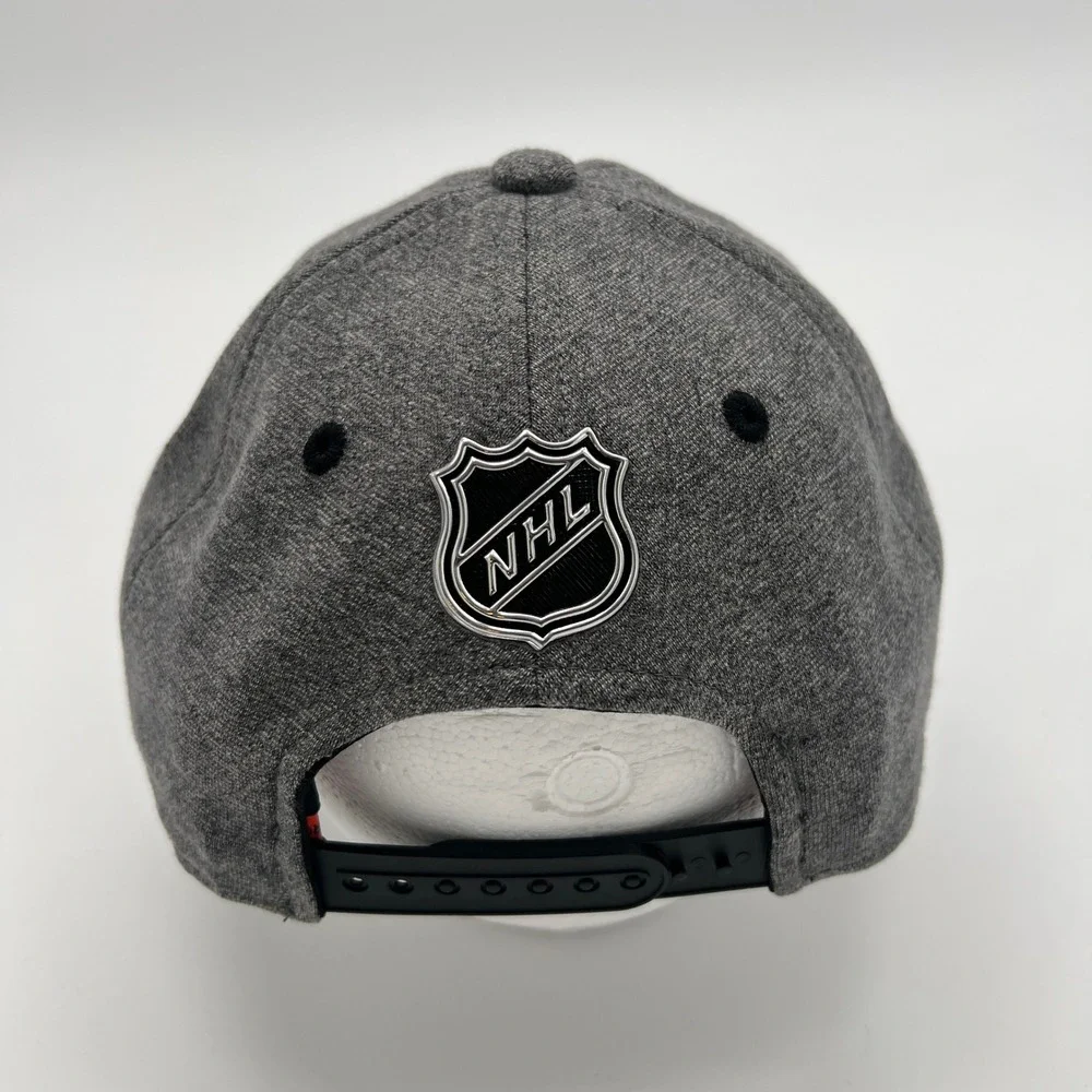 Adidas Vegas Golden Knights NHL‎ Heather Gray Adjustable Hat Cap OSFA